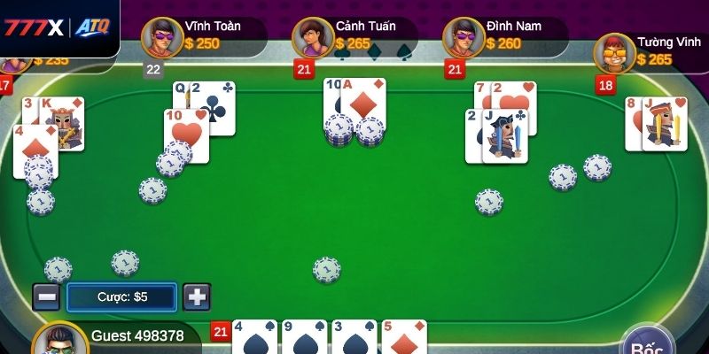 Mẹo chơi xì dách luôn thắng